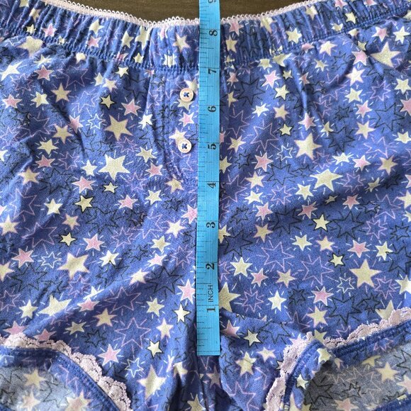 Rare Victoria's Secret Purple Stars Shorts - Picture 10 of 10